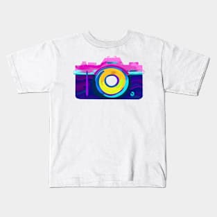 Camera painting Kids T-Shirt